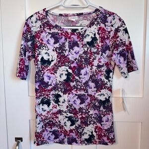 NWT LuLaRoe Gigi Women's Top Size XS Disney Cruella De‎ Vil 101 Dalmatians